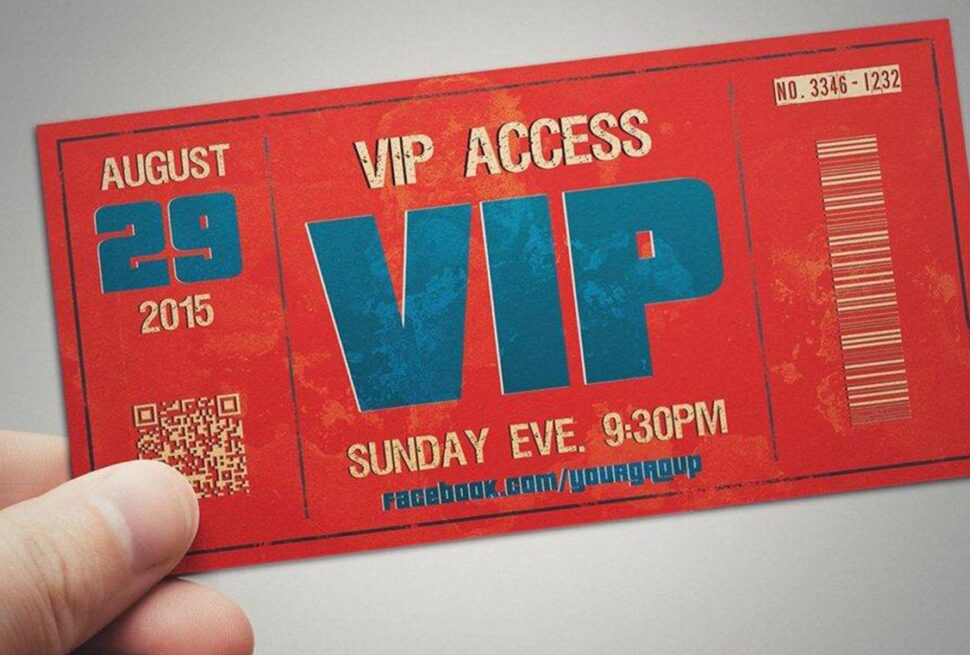 VIP Ticket Konser