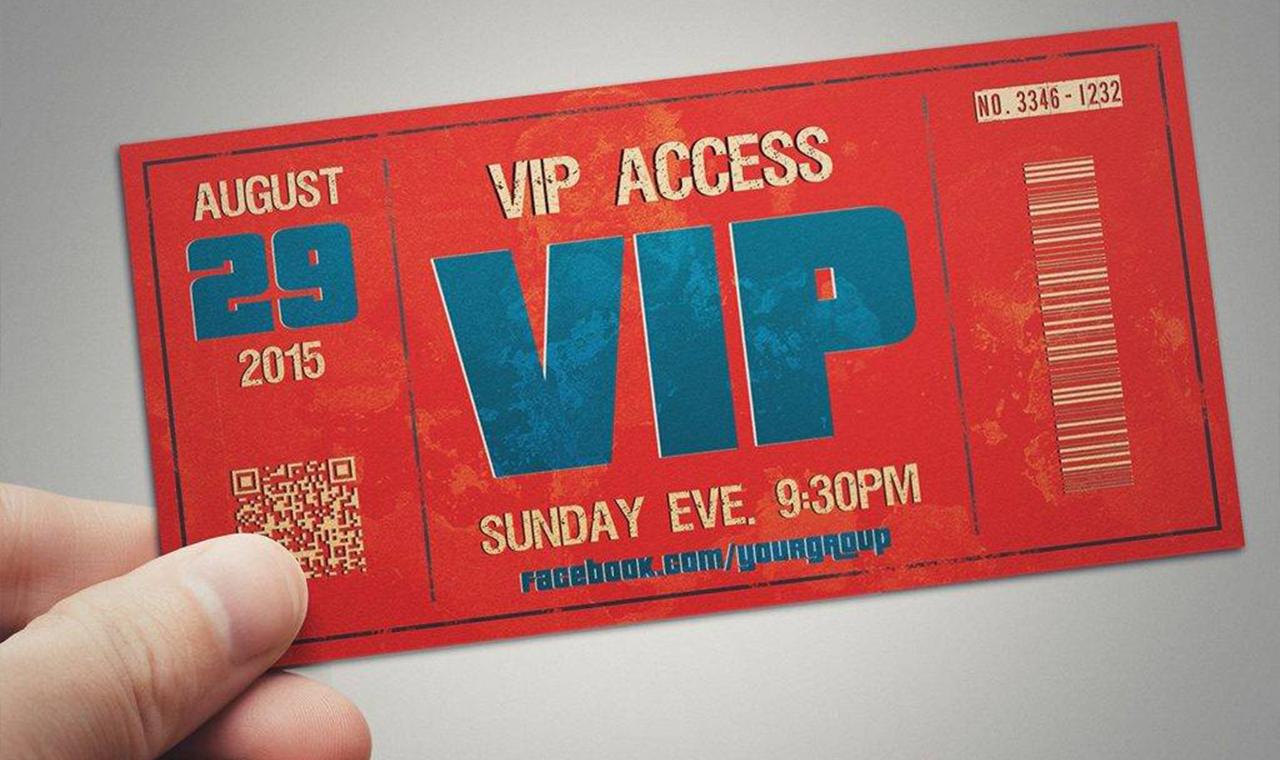VIP Ticket Konser